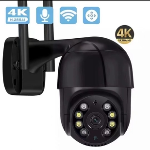 跨境4K超级看看icsee camera户外防盗 onvif摄像机网络摄像头wifi