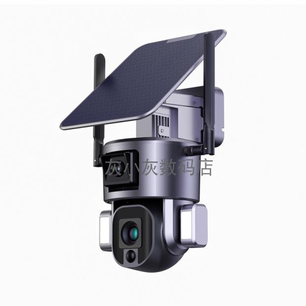 跨境不插电4G太阳能网络摄像头wifi camera野外摄像机niview防盗