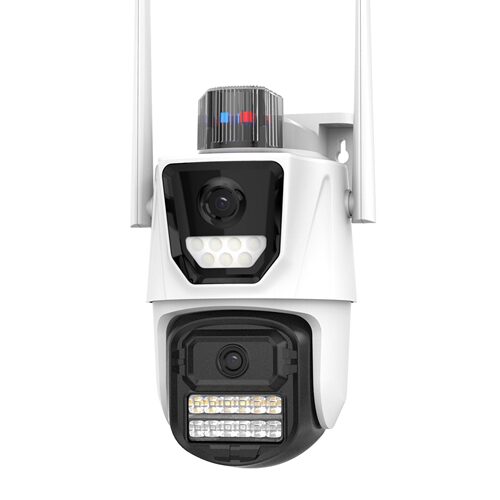 new跨境6mp双画面无线摄像机超级看看icsee 摄像头wifi camera