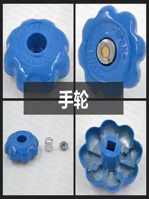 Oxygen Argon Bottle Valve Plum Handwheel Cylinder Valve Aluminum Handwheel Octagonal Hexagon High Quality Handle Switch 8x8