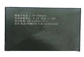 zol 适用康佳KLB140N278电板 康佳 EG350电池 康佳EG350手机电池 座充