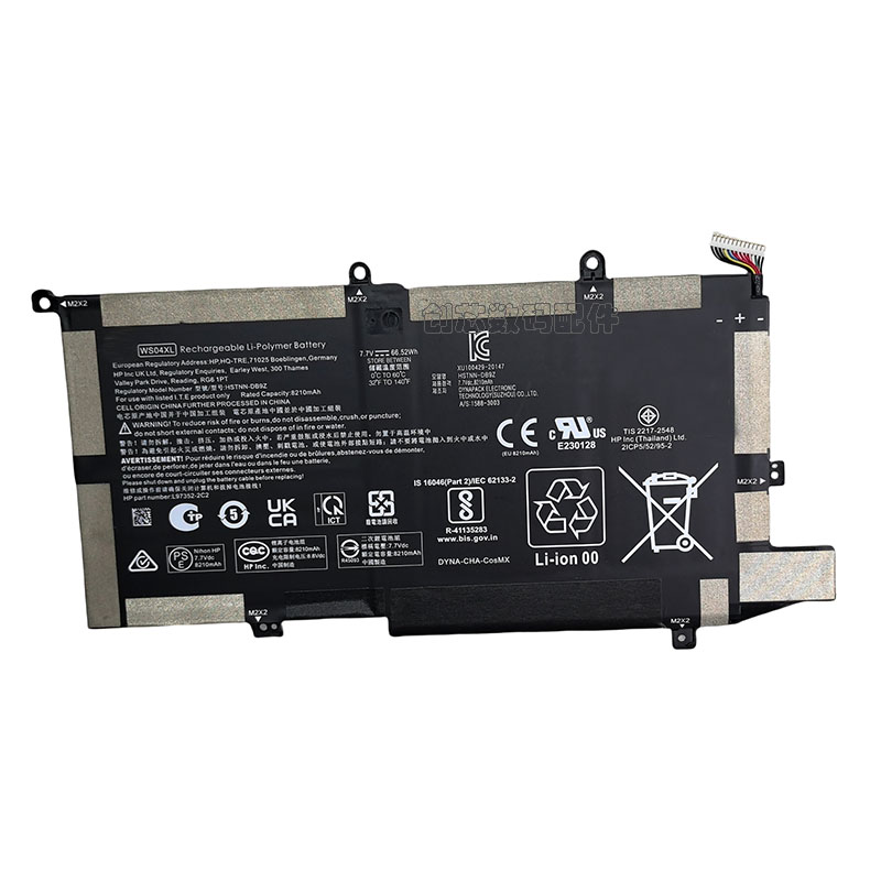 HP0032惠普14-ea0034TU TPN-C155Q250 WS04XL笔记本ef0024L97357Spectre2in1非原装HSTNN-DB9Z电池x360laptop