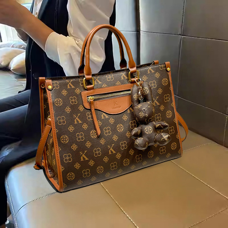 大容量包包女款高端大气通勤百搭托特包高级感时尚手提单肩斜挎包