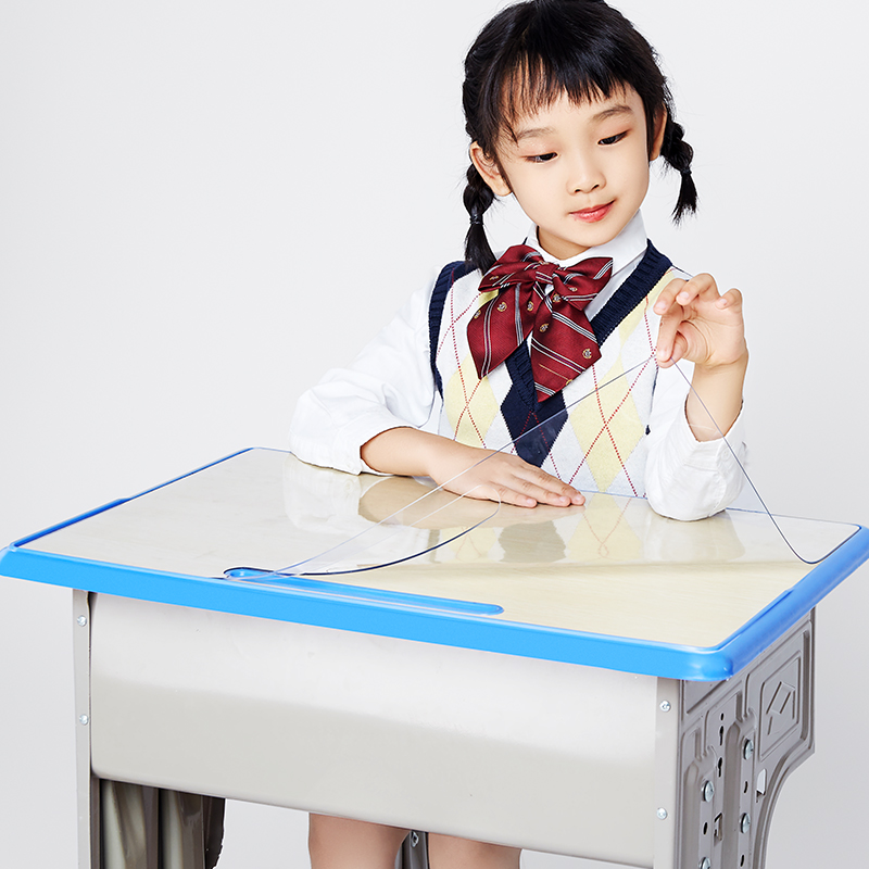 TPU透明小学生书桌垫子儿童学习桌专用写字台课桌桌垫软玻璃桌布
