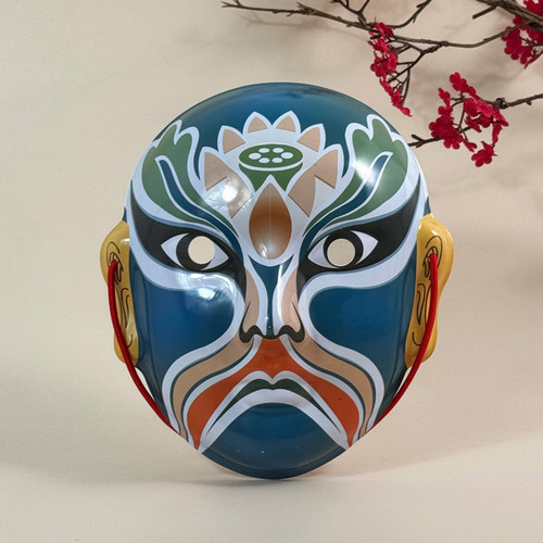 京剧变脸脸谱成人面具中式非遗