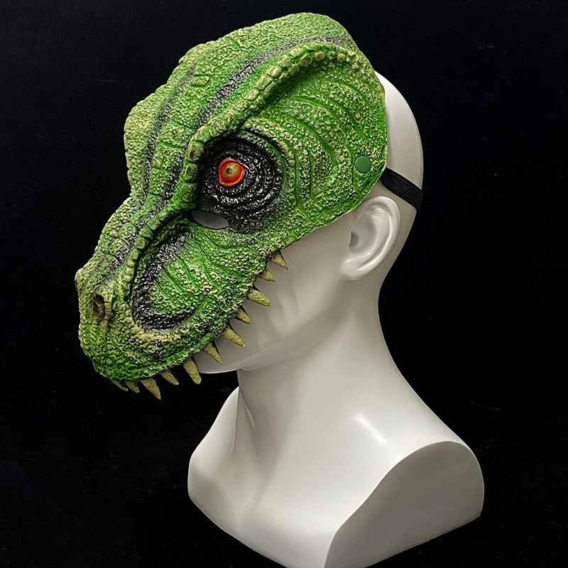 儿童侏罗纪恐龙面具仿真霸王龙玩具RP万圣节化妆舞会派对演出道具,模玩/动漫/周边/娃圈三坑/桌游,面具/头套,淘宝优惠券,粉丝福利购,淘宝优惠卷