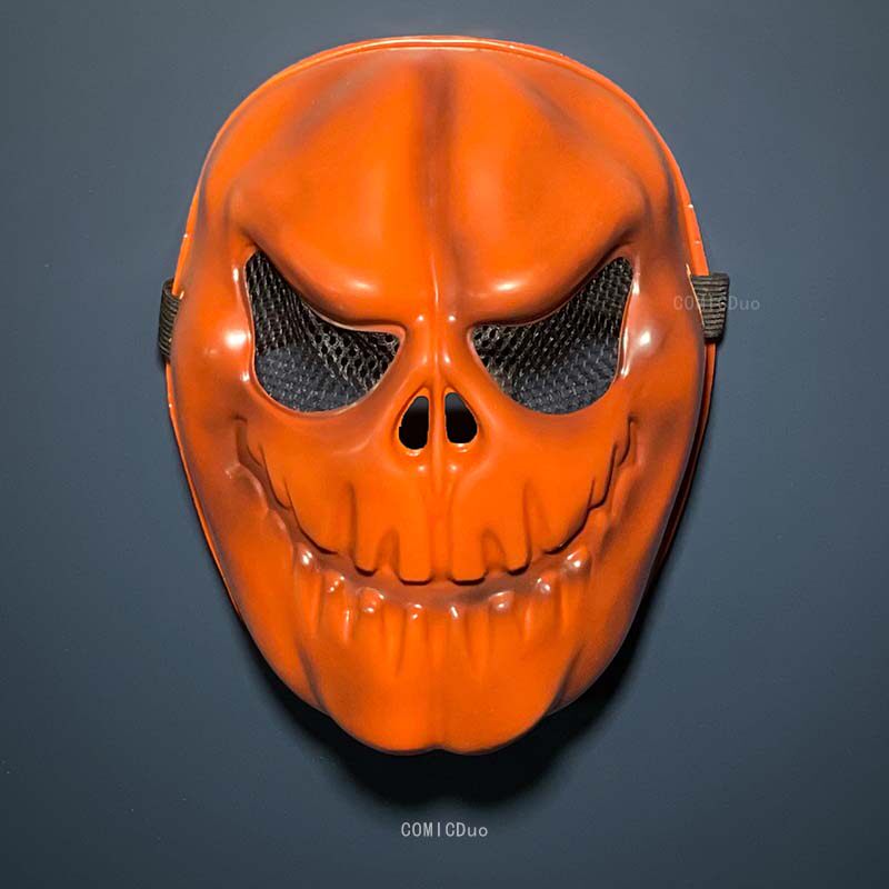 万圣节南瓜面具鬼头恐怖狂欢节鬼脸cos化装舞会道具全脸吓人搞怪