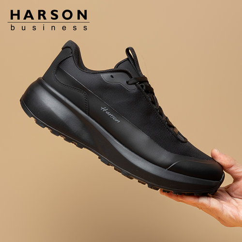 HARSON哈森男鞋透气运动鞋