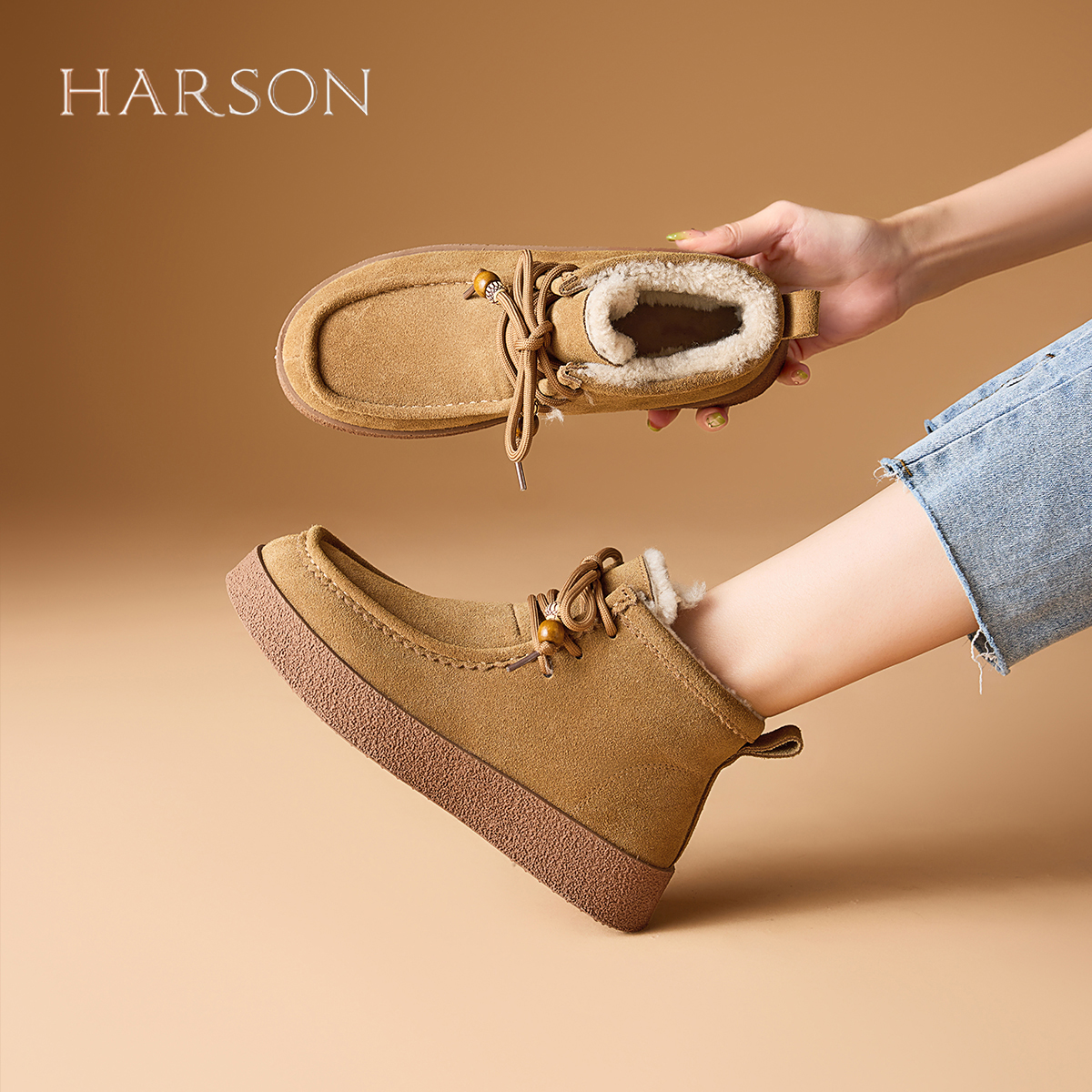 冬季爆款加绒加厚保暖棉鞋