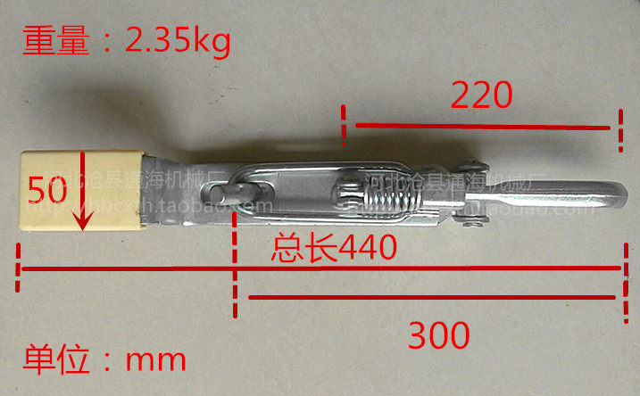 货车车箱配件锁扣特大号翼展车专用铸钢把手弹簧锁特大后门手扣