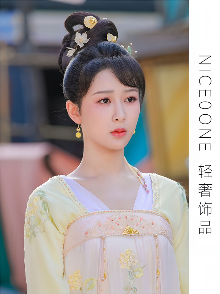 长相思小夭杨紫同款汉服中式古风耳环复古民族新中式耳饰2024新款