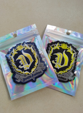 德赛乐学院徽章别针刺绣贴暗月 月之神坛darkmoon秀荷