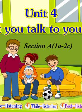 flash多媒体课件初中英语—Why don’t you talk to your parents