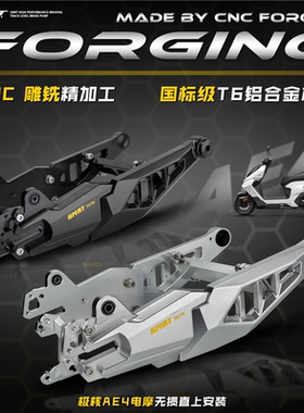 smrt7075款极核AE4平叉电动车后平叉改装通用配件春风AE2原厂配件