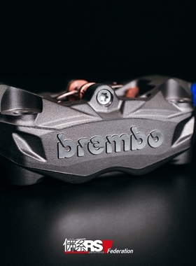 布雷博卡钳brembo大辐射MK550布雷博水鸟灰银右佛系俱乐部