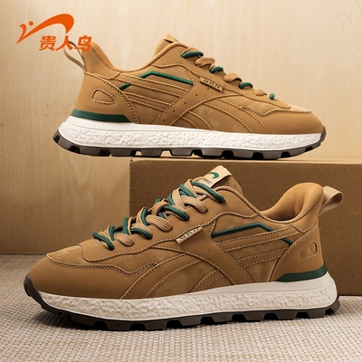 贵人鸟男鞋减震男软底阿甘鞋耐磨