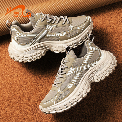 贵人鸟男士系带老爹鞋