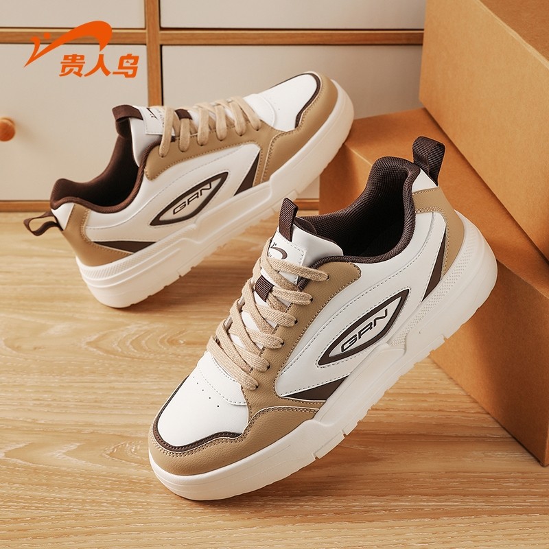 贵人鸟正品男鞋2026冬季新款学生党厚底休闲鞋时尚百搭低帮板鞋男,运动鞋new,板鞋,淘宝优惠券,粉丝福利购,淘宝优惠卷