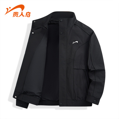 贵人鸟男士立领百搭夹克