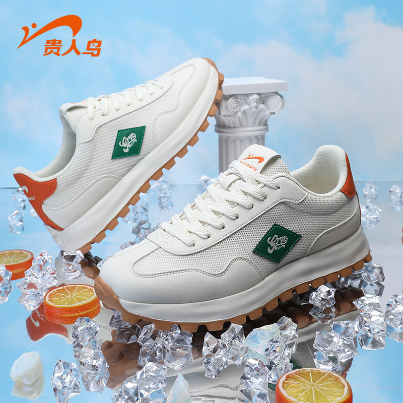 贵人鸟阿甘鞋低帮男鞋2024夏季新款旅游鞋子男款复古运动休闲鞋男