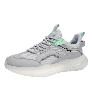 贵人鸟运动鞋男2025新款冬季透气休闲鞋子男款轻便软底爆米花男鞋