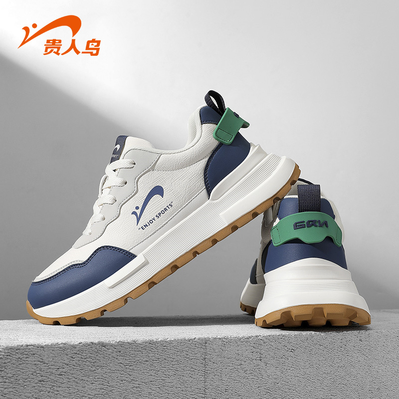 贵人鸟男士系带复古休闲鞋