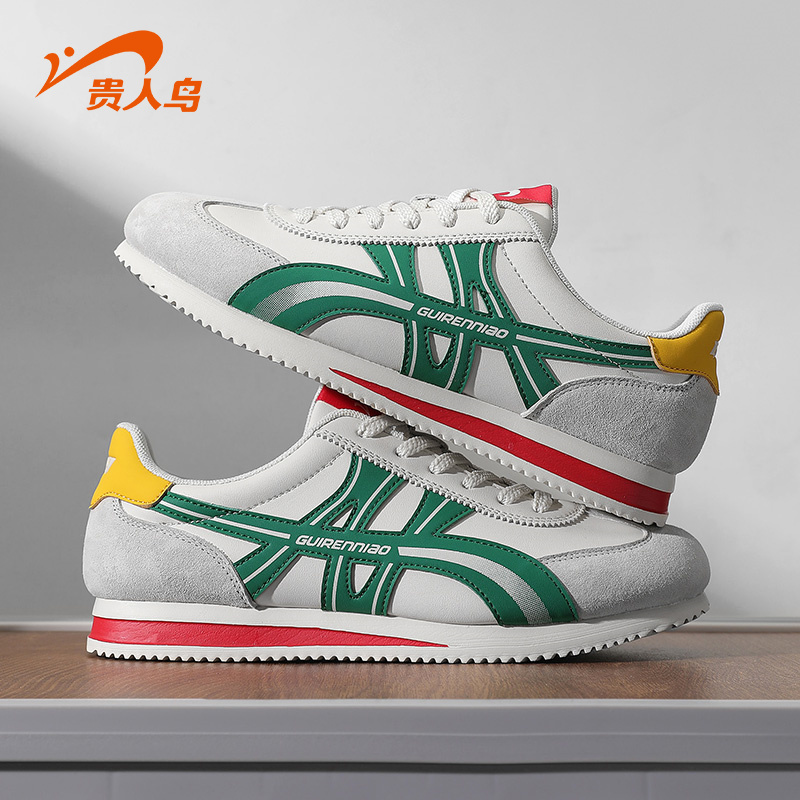 贵人鸟男鞋运动鞋冬季2025新款休闲鞋子男复古潮流减震男士阿甘鞋
