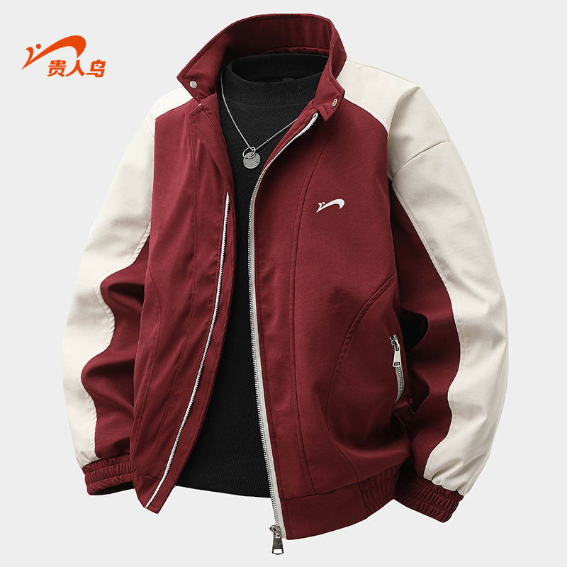 贵人鸟户外男士立领夹克外套