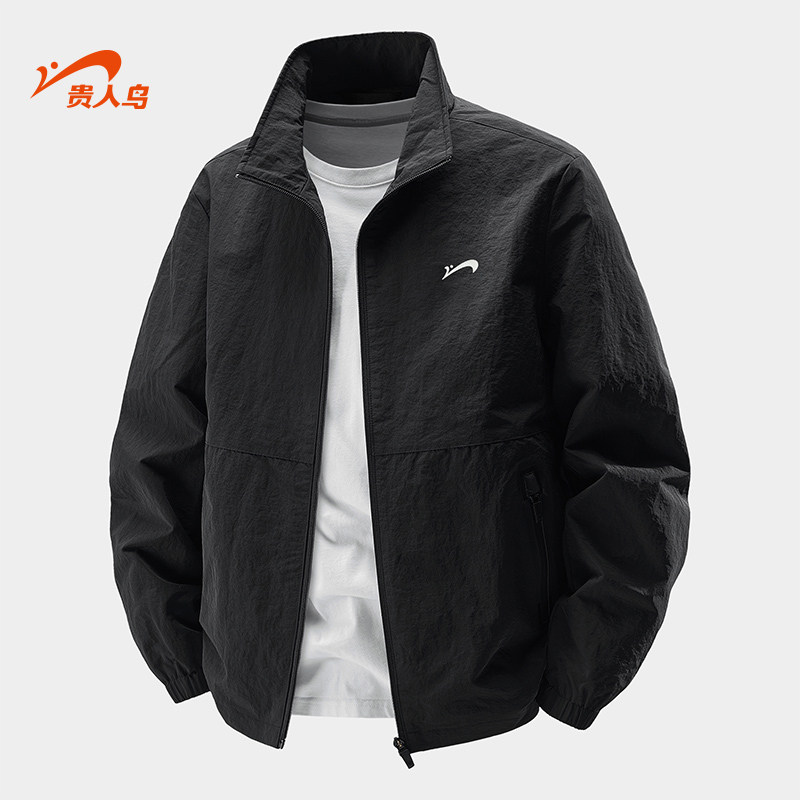 贵人鸟男士夹克外套男2026冬季新款宽松休闲百搭风衣户外透气上衣,运动服/休闲服装,运动茄克/外套,淘宝优惠券,粉丝福利购,淘宝优惠卷