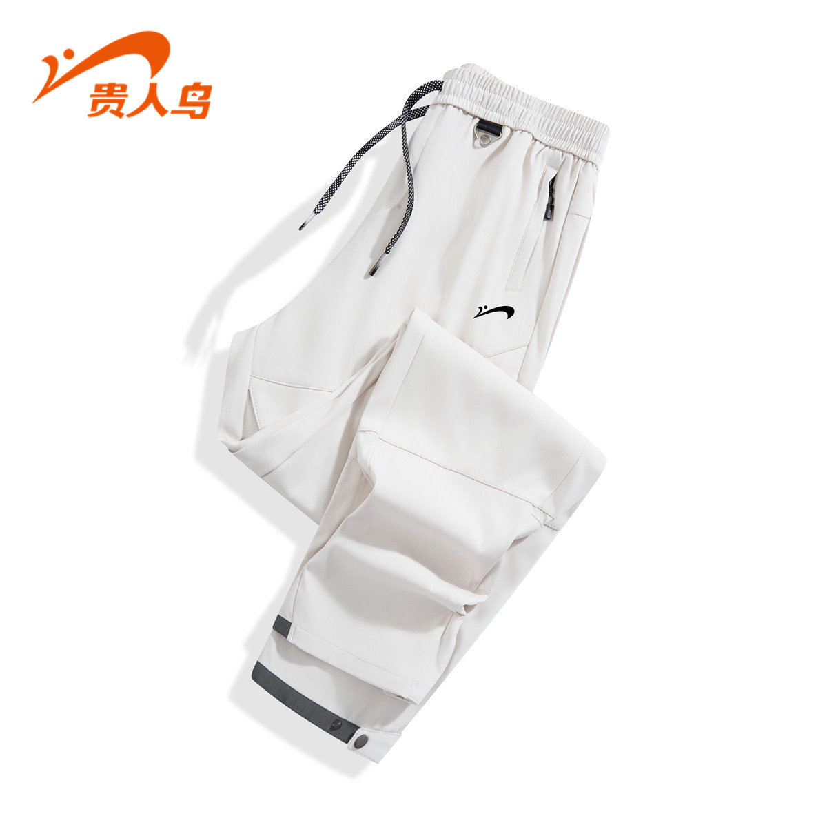 贵人鸟运动裤男式户外登山日常工装裤时尚百搭宽松舒适男青年长裤