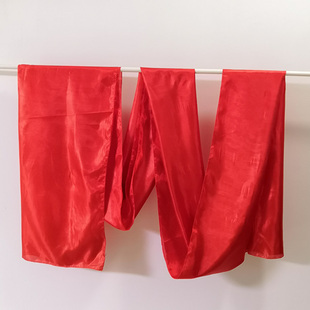 秧歌红绸带扭秧歌彩带飘带大红绸子盛世鸿姿广场舞蹈彩绸腰鼓绸带