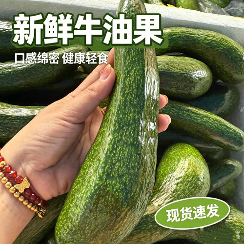 长条牛油果034越南引进大果长条新鲜当季热带水果汁鳄梨奶昔辅食