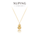旭平仿黄金色钱袋子造型时尚 合金项链