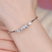 小如小蛮腰手链小众ins风甜美高雅气质个性 易搭时尚 穿搭配饰手链