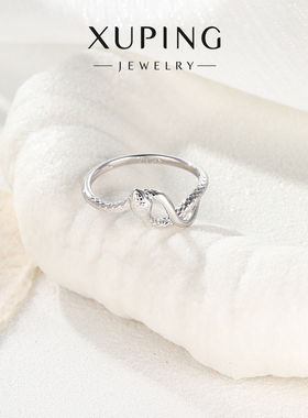 旭平小灵蛇缠绕蛇形戒指女个性冷淡风嘻哈潮流气质中性风时尚指环