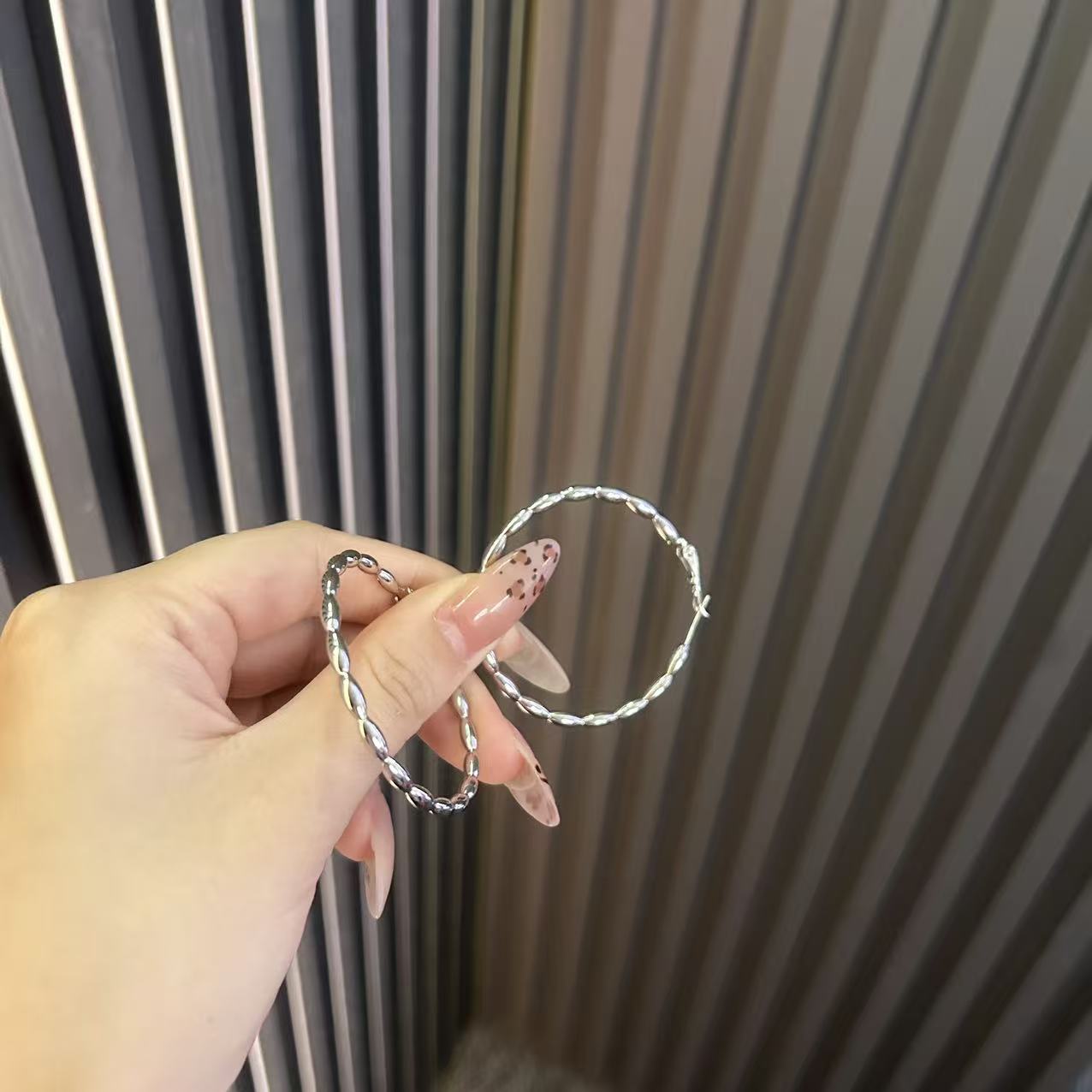 旭平合金耳圈耳饰