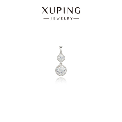 旭平几何小葫芦造型气质简约通勤闪烁优雅轻奢气质单吊坠不配链条