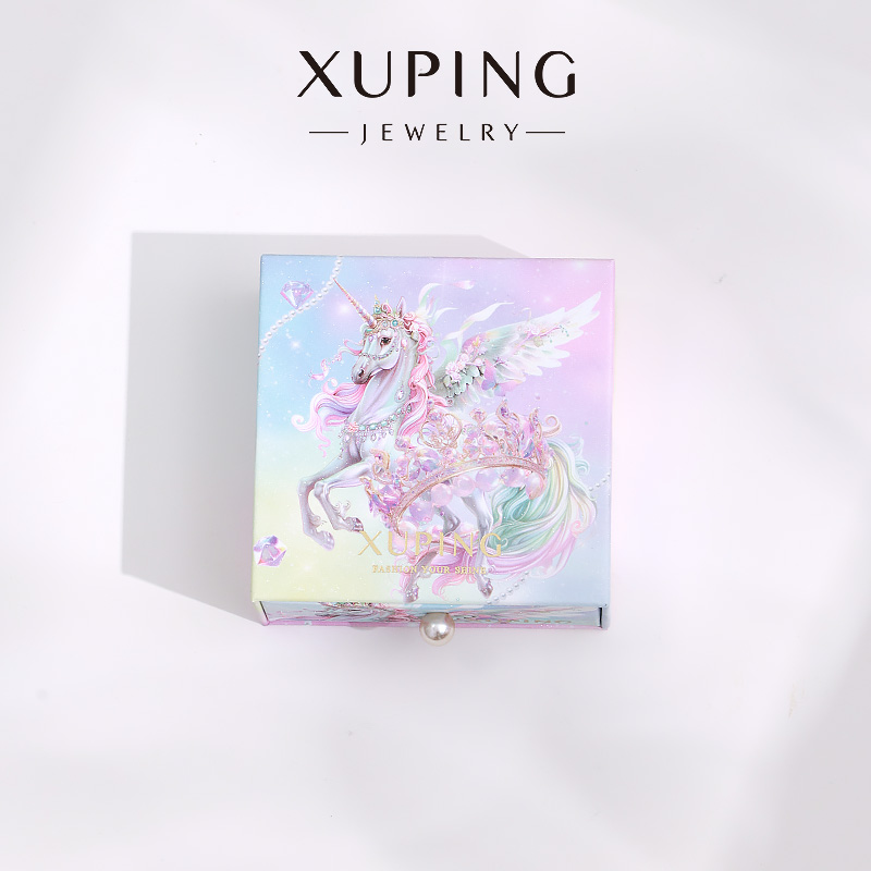 旭平【试戴体验】时尚首饰收纳盒随机发盒子款式不指定1件12月2-1