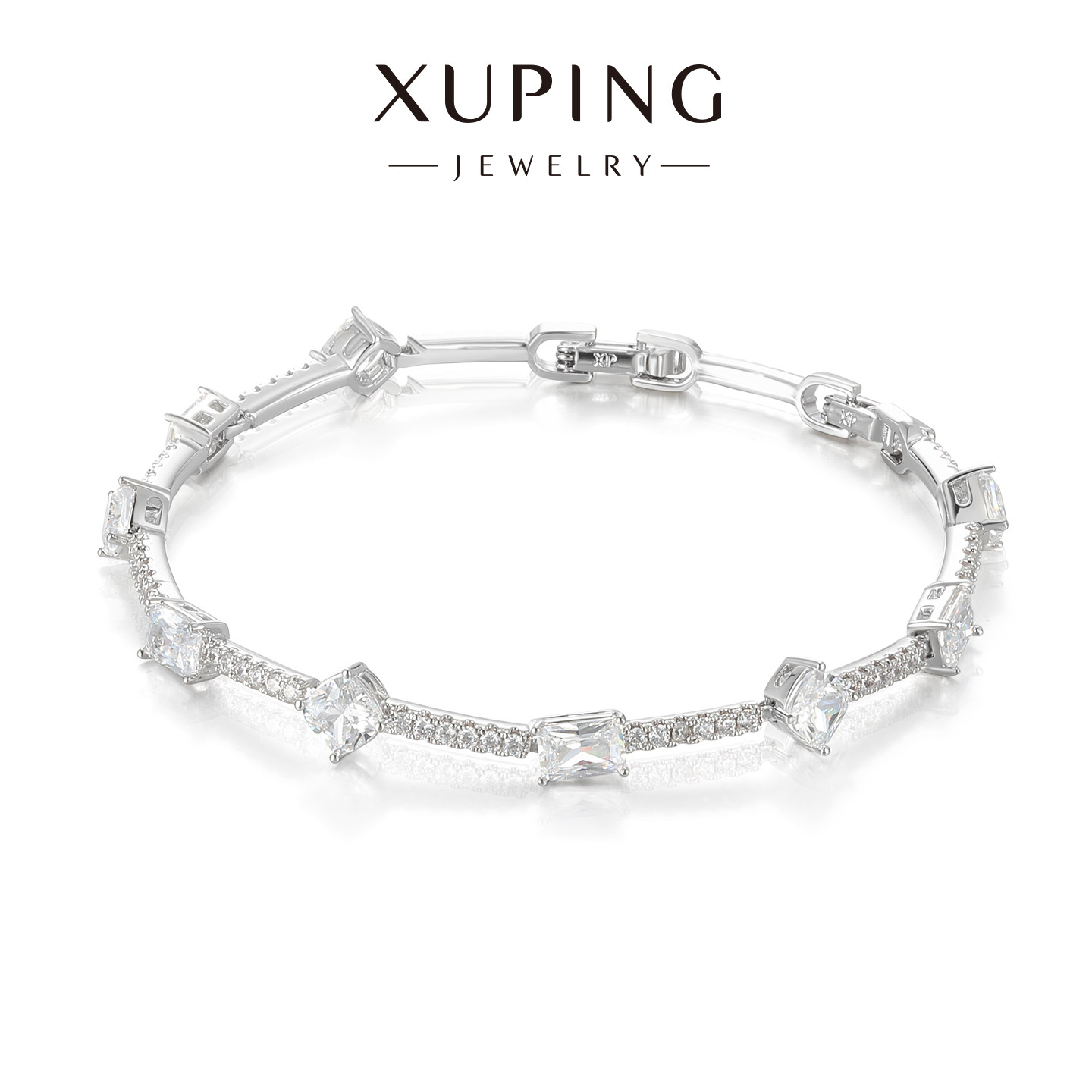 旭平彩宝系列不规则手链法式精致时尚气质高级感显白易搭手饰女