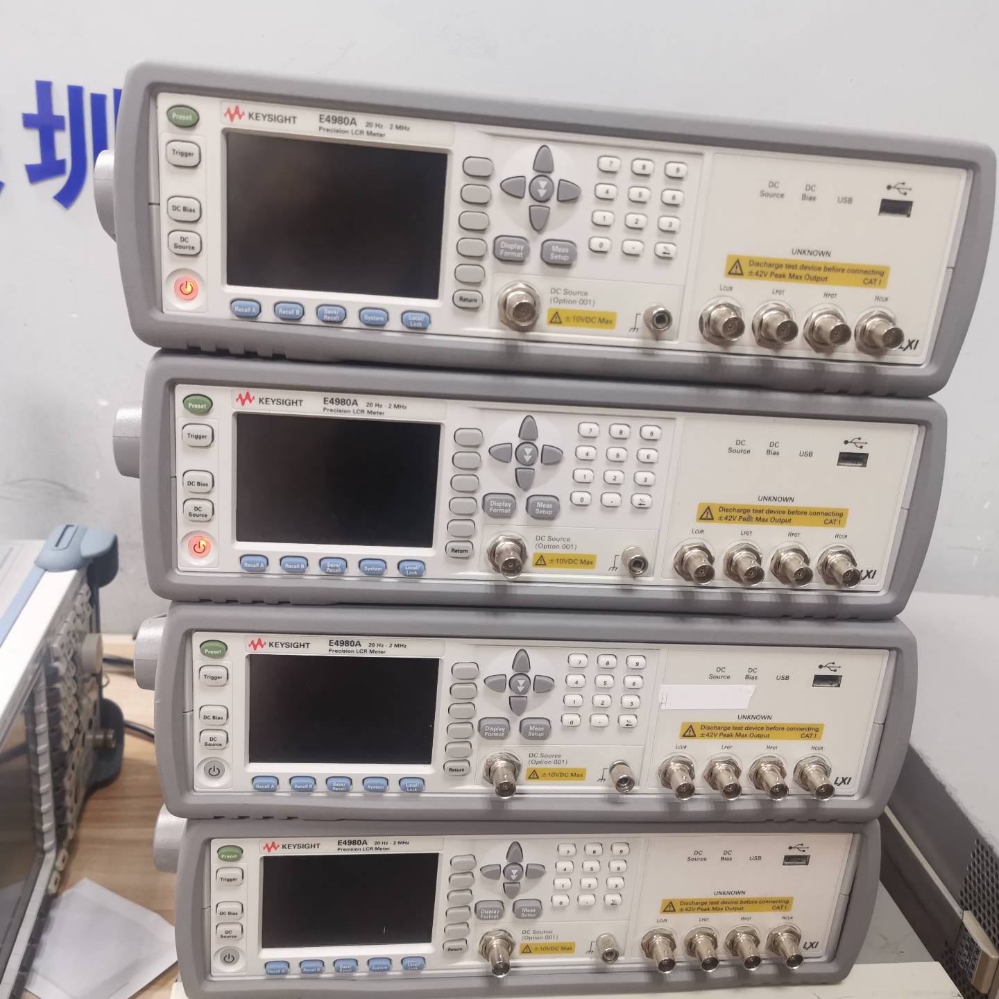 议价是德科技E4980A机器16年的精密LCR测试仪