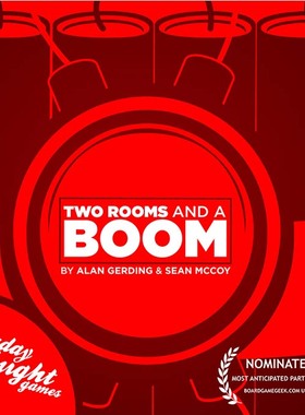 两室一弹 Two Rooms and A Boom超多人聚会游戏 卡牌桌游 中文版