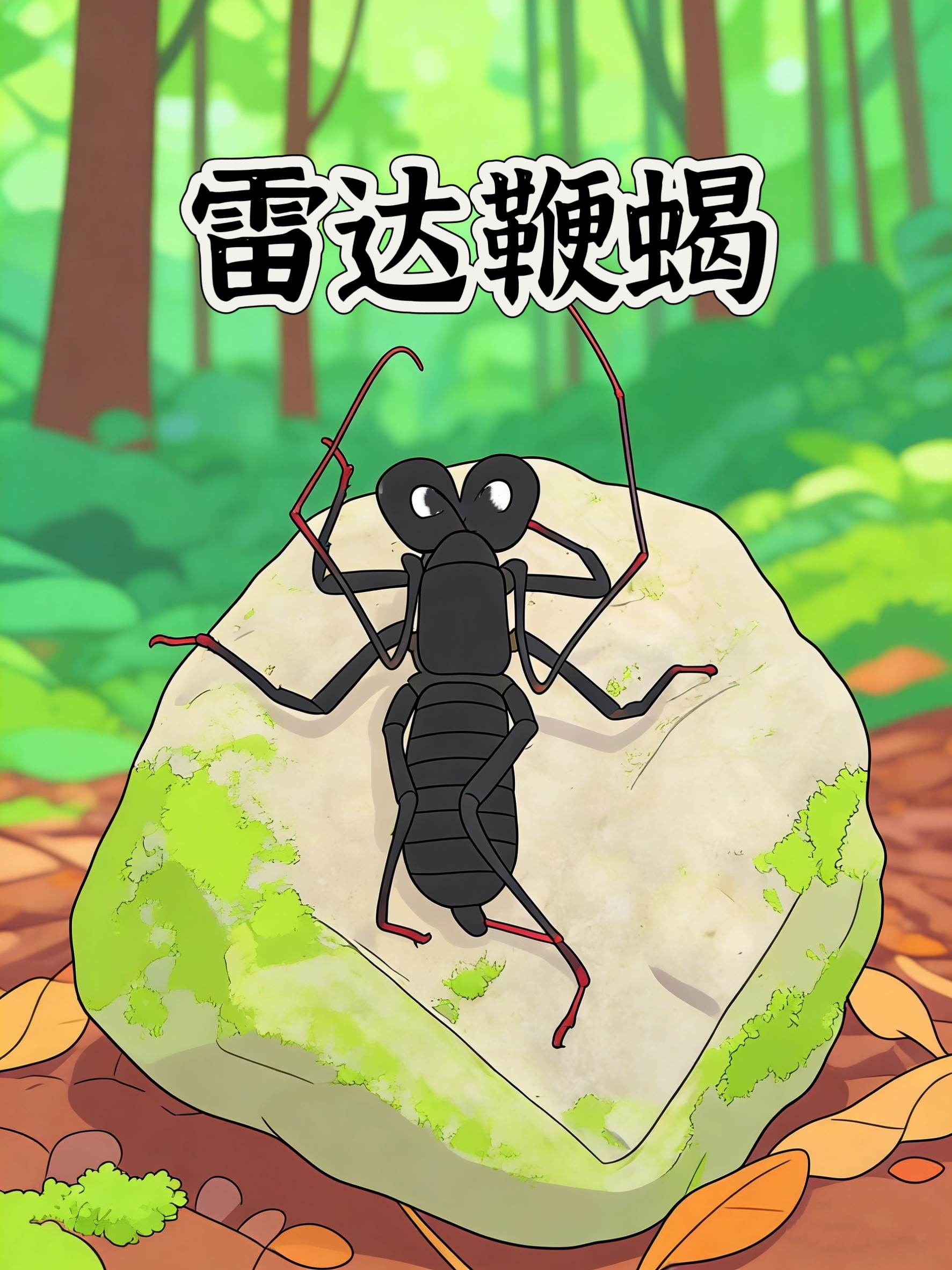 雷达鞭蝎温顺品种无毒新手可上手醋牛蝎尾巴会喷酸