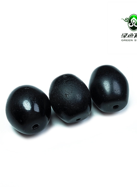 lssp/绿色石品wp575 不还价 多宝配件清代黑色老雪巴琉璃DIY多颗