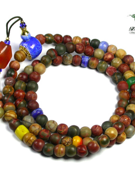 民族风玛瑙手链老佛珠不还价