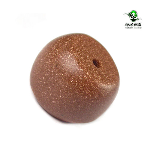 保真西藏金沙石老珠子不还价