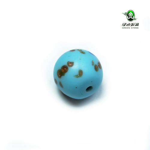 diy蓝色老琉璃不还价清