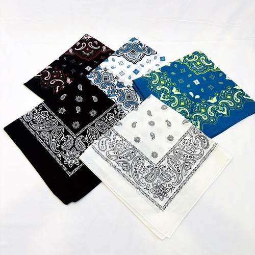 外贸出口全棉布阿美咔叽风头巾多颜色可选可做围巾包包配饰