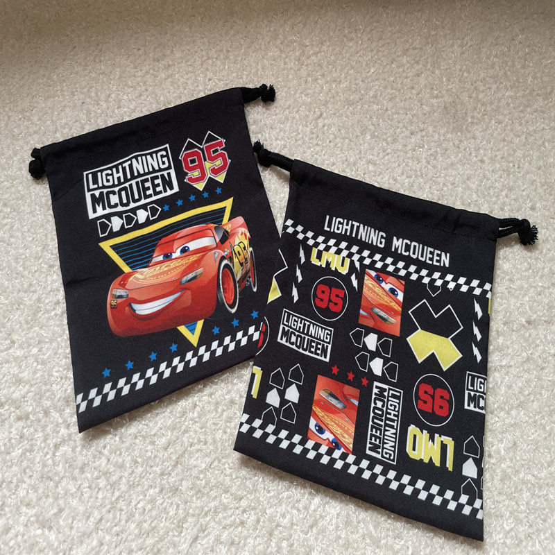 出口日本可爱卡通麦昆防尘抽绳收纳袋