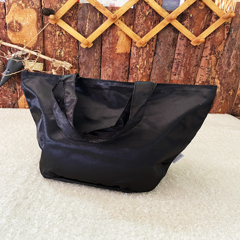 黑色缎面手提兜清仓福利净版