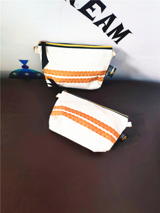 外贸出口 尺寸16 简约清新 米色零钱包